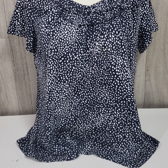 St John's Bay Short Sleeve Blouse - Picture 5 of 5